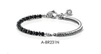 Bracciale Ananda Uomo in Argento Onice A-BR231N - A-BR231N
